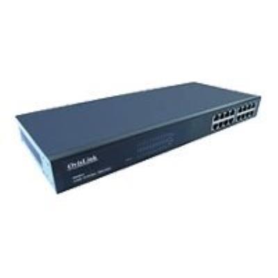 OvisLink EVO FSH-16 - switch - 16 poorten - desktop