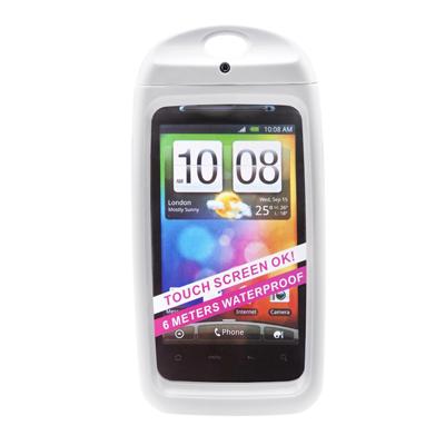 Caisson étanche pour Smartphone HTC Samsung Galaxy S2 couleur White