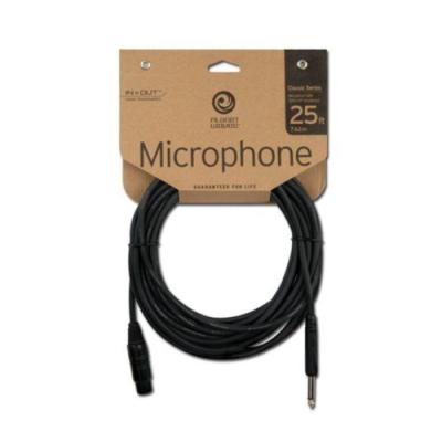Planet Waves PW-CGMIC-25 / Classic Serie Câble microphone XLR femelle / Jack 763 cm Import Royaume Uni