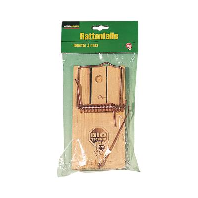 windhager 05321 piège à rat en bois