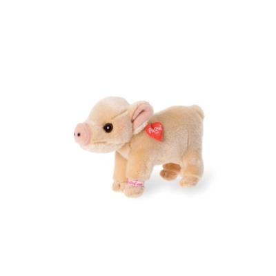 HEINRICH BAUER - 17154 - PELUCHE - PIA-PIA CLUB - LÉOPARD - DEBOUT - 17 CM - IMPORT ALLEMAGNE