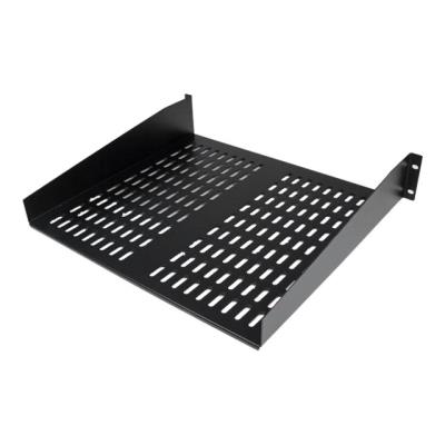 StarTech.com 2U 16in Universal Fixed Vented Rack Mount Cantilever Shelf - rackplank (cantilever, geventileerd) - 2U