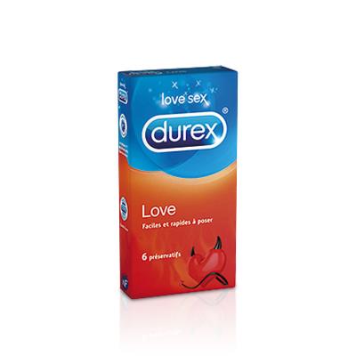 Préservatifs Durex Love