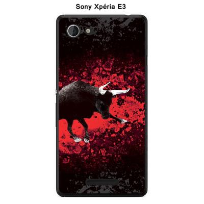 Coque Sony Xpéria E3 - Taureau de sang