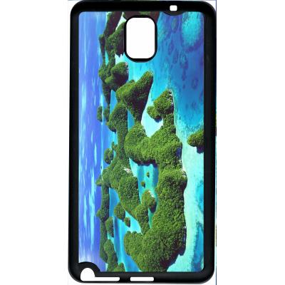 Coque samsung note 3 plage avec dunes de verdure