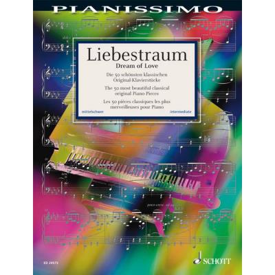 Partitions classique SCHOTT REVE D'AMOUR - RECUEIL DE PIECES POUR PIANO Piano