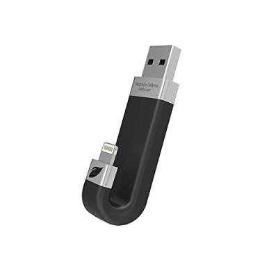 LEEF IBRIDGE Clé USB 2.0 pour iPhone/iPad 32 Go Noir