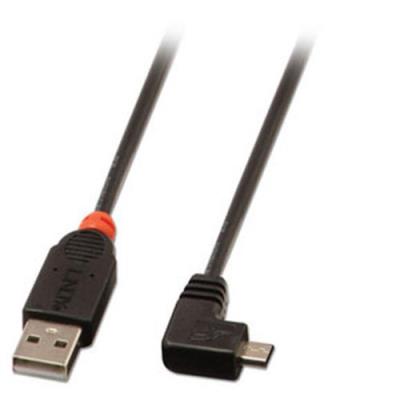 Câble USB 2.0 type A vers micro-B coudé à 90°, 0,5m