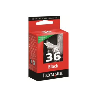 Lexmark Cartridge No. 36 - noir - originale - cartouche d'encre - LRP