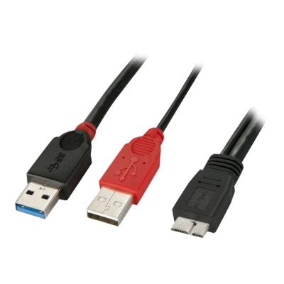 Lindy Dual Power - USB-kabel - 50 cm