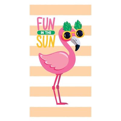 Serviette Flamingo Fun In The Sun Microfibre