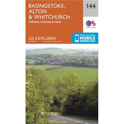 Os Explorer Map (144) Basingstoke, Alton And Whitchurch (Map)
