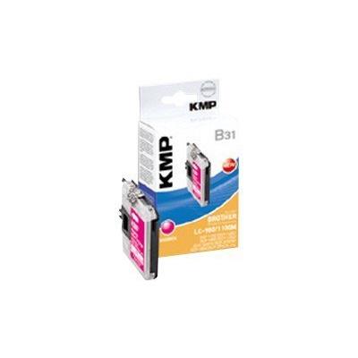 KMP B31 - magenta - inktcartridge (alternative for: Brother LC1100M, Brother LC980M)