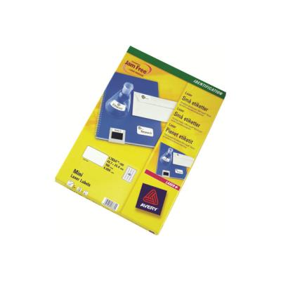 Avery JamFree Laser+ - adresetiketten - 4000 stuks