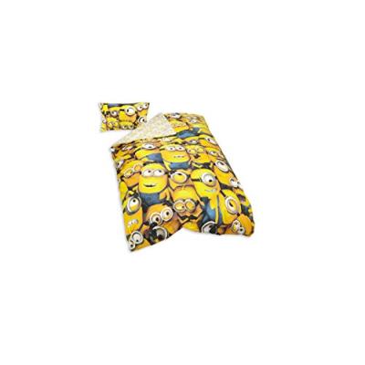 Despicable me minions housse de couette unique & taie d'oreiller mis