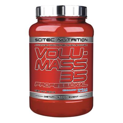 Volumass 35 professional gainer proteine scitec - chocolat blanc - 1200