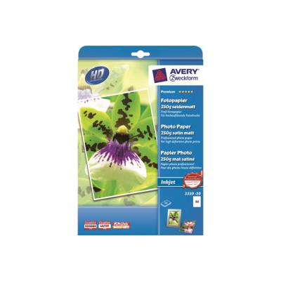 Avery Zweckform Premium Photo Paper 2559-20 - mat fotopapier - 20 vel(len)