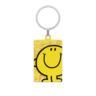 Mr Men and Little Miss Porte-clés en métal Mr Happy 4 x 6 cm
