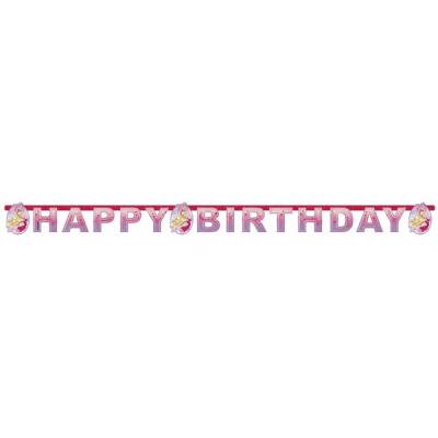 Guirlande Happy Birthday Barbie Pink Shoes