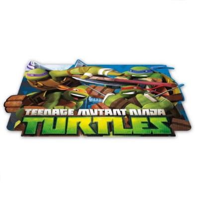 TORTUES NINJA Set de table lenticulaire