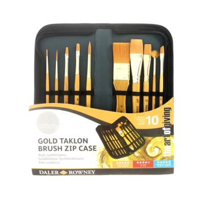 Trousse de 10 pinceaux assortis Simply
