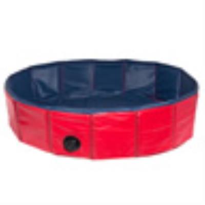 Comparer les prix de Doggy Pool Bleu/Rouge 80Cm - Mon Animalerie