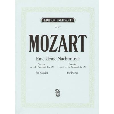 Partitions classique EDITION BREITKOPF MOZART WOLFGANG AMADEUS - EINE KLEINE NACHTMUSIK G KV525 - PIANO Piano