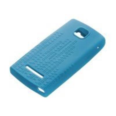Nokia CC-1006 - Beschermende bedekking voor mobiele telefoon - silicone - blauw - voor Nokia 5250