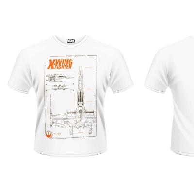 Star Wars Episode VII - T-Shirt X-Wing Maintenance Manual (XL)