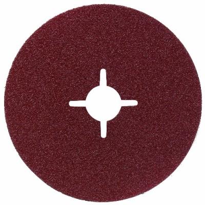 Bosch 2609256253 Disques Abrasifs Sur Fibres pour Meuleuses Angulaires Corindon Diamètre 125 Mm Diamètre D'Alésage 22 Grain 100