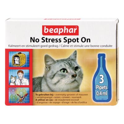 No stress spot-on pour chat - 3 pipettes