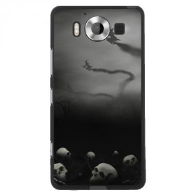 Coque souple pour Microsoft Lumia 950 avec impression Motifs Sorcières balais