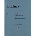 Brahms Johannes - Quintette pour clarinette et cordes Opus 115 en si mineur --- Parties séparées
