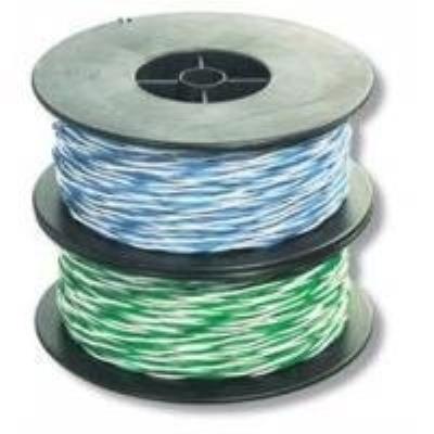 Schaltdraht yv 4x0,6 1,1 blanc braun vert gelb 100m - 100 m rolle 017831