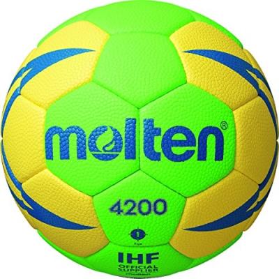 Molten ballon de handball 1 multicolore - vert jaune bleu