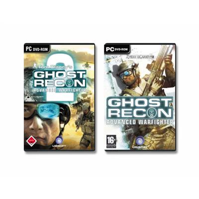 Pack 2 Jeux Ghost Recon : Advanced Warfighter 1 Et 2 - Pc