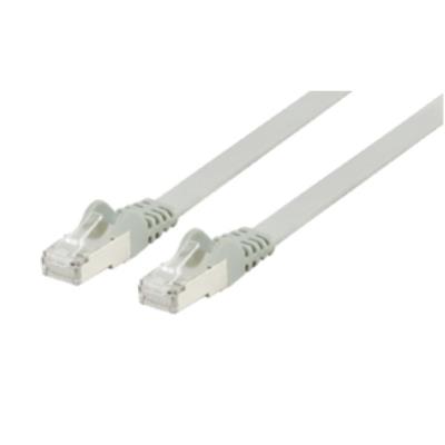 Ftp cat6 platte netwerkkabel 0.50 m grey valueline vlcp85230e0.50