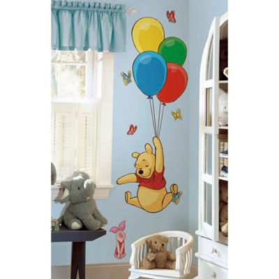 Grands stickers Winnie l'Ourson & Porcinet Disney