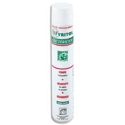 Aérosol de 750 ml bactéricide parfum menthe