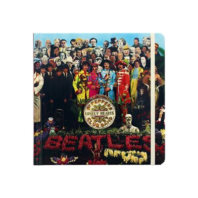The Beatles Carnet Sgt Pepper 17,5 x 17,5 cm