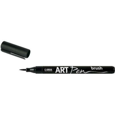 Kreul stylo à encre de chine artpen brush, noir 47961