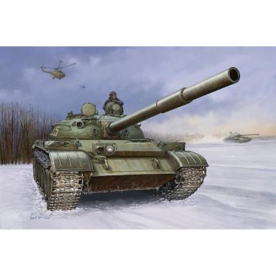 Maquette Char : Char moyen soviétique T-62 MOD. 1960 Trumpeter