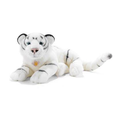 PLUSH&COMPANY - 05998 - PELUCHE - NEVE TIGRE BLANC - 50 CM