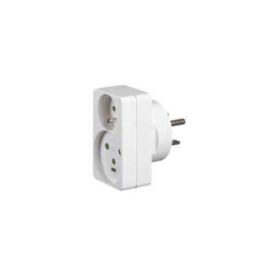 Legrand LEG90035 Adaptateur 2 x 2P T 16 et 20A sur prise 32A