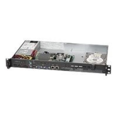 Supermicro SC503 L-200B - rack-uitvoering - 1U - micro ATX