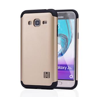 Coque Samsung Galaxy J3 (2016) -SlimArmour- par 32nd® - Or