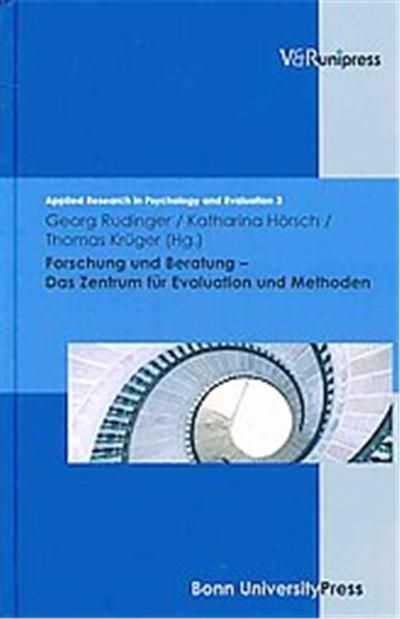 Forschung Und Beratung - Das Zentrum Fur Evaluation Und Methoden, Applied Research in Psychology and Evaluation