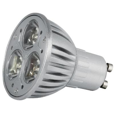 Transmedia lp2-33fql power spot led 230 v 3,5 w gu10 blanc chaud