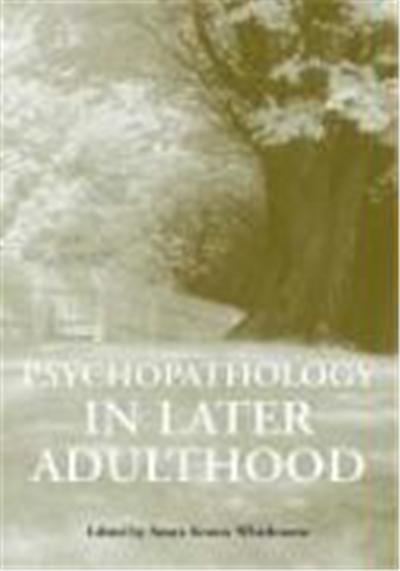 Psychopathology in Later Adulthood