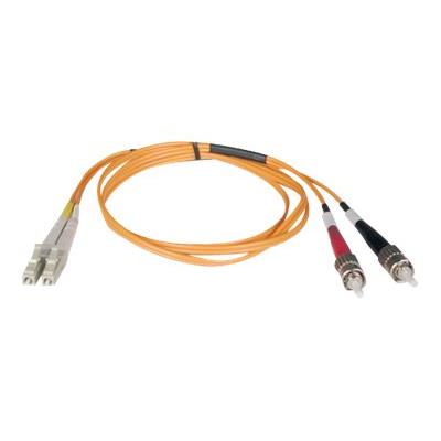 Tripp Lite 15M Duplex Multimode 62.5/125 Fiber Optic Patch Cable LC/ST 50' 50ft 15 Meter - verbindingskabel - 15 m - oranje